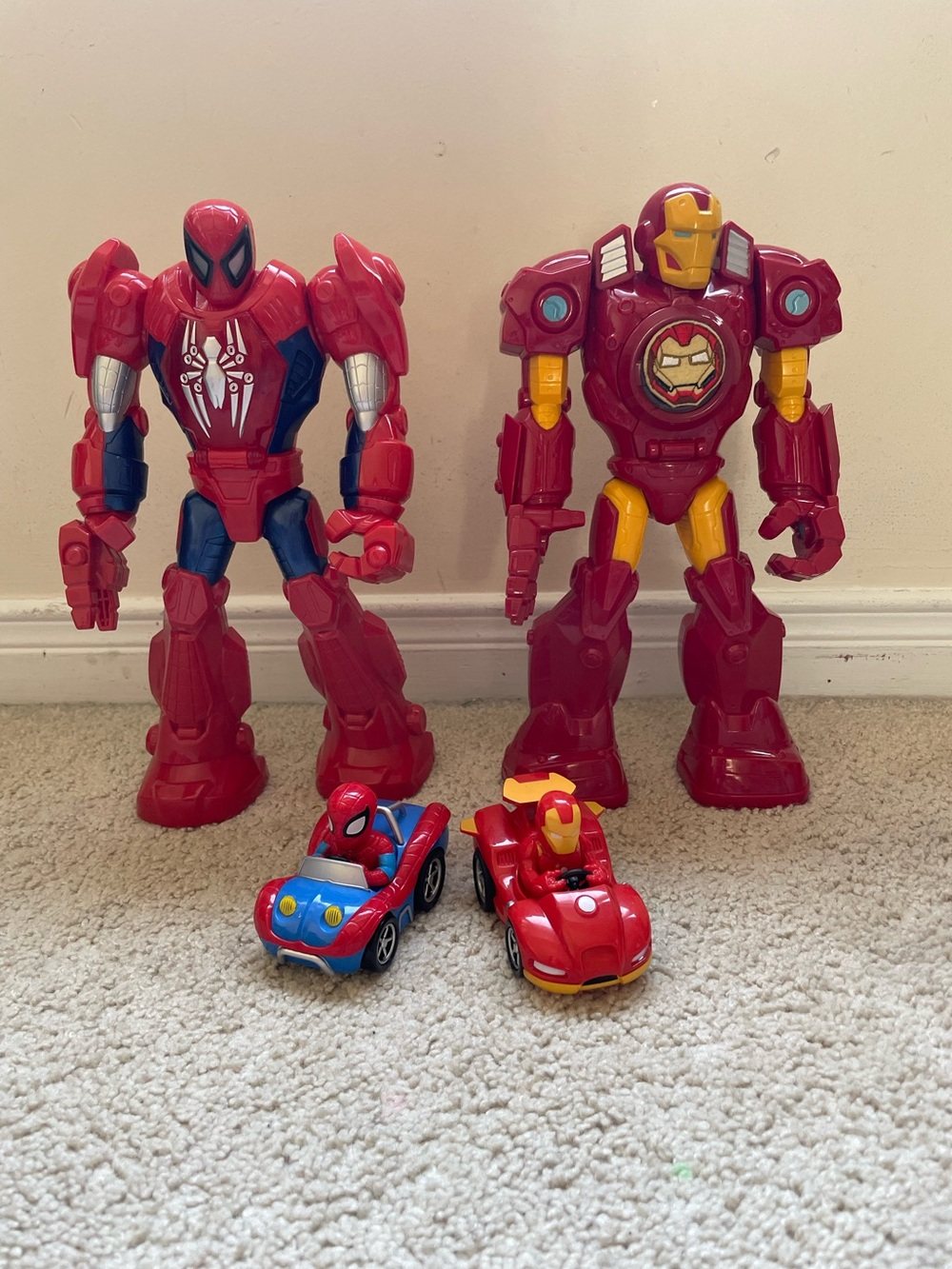 Jumbo Superhero Action Figure & Vehicle Playset